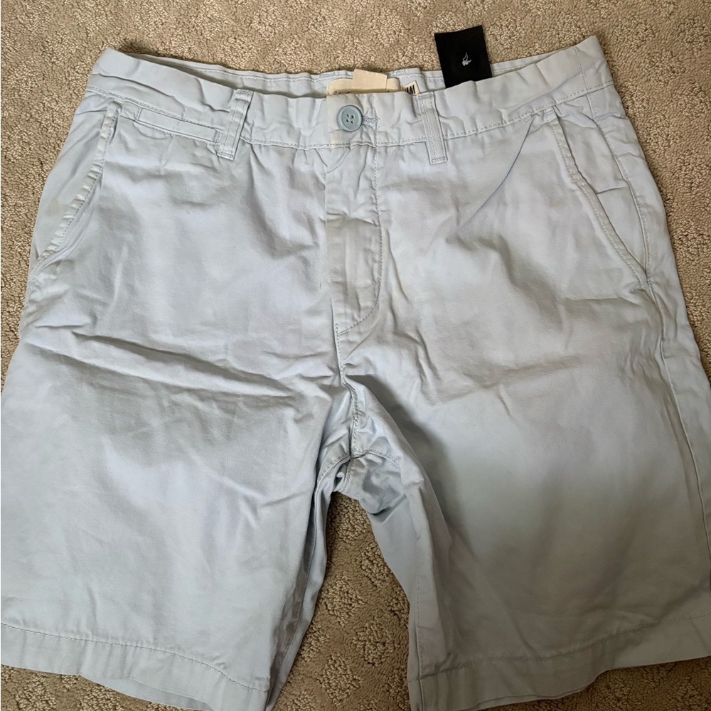 H&M Men's Light Gray Flat Front Shorts